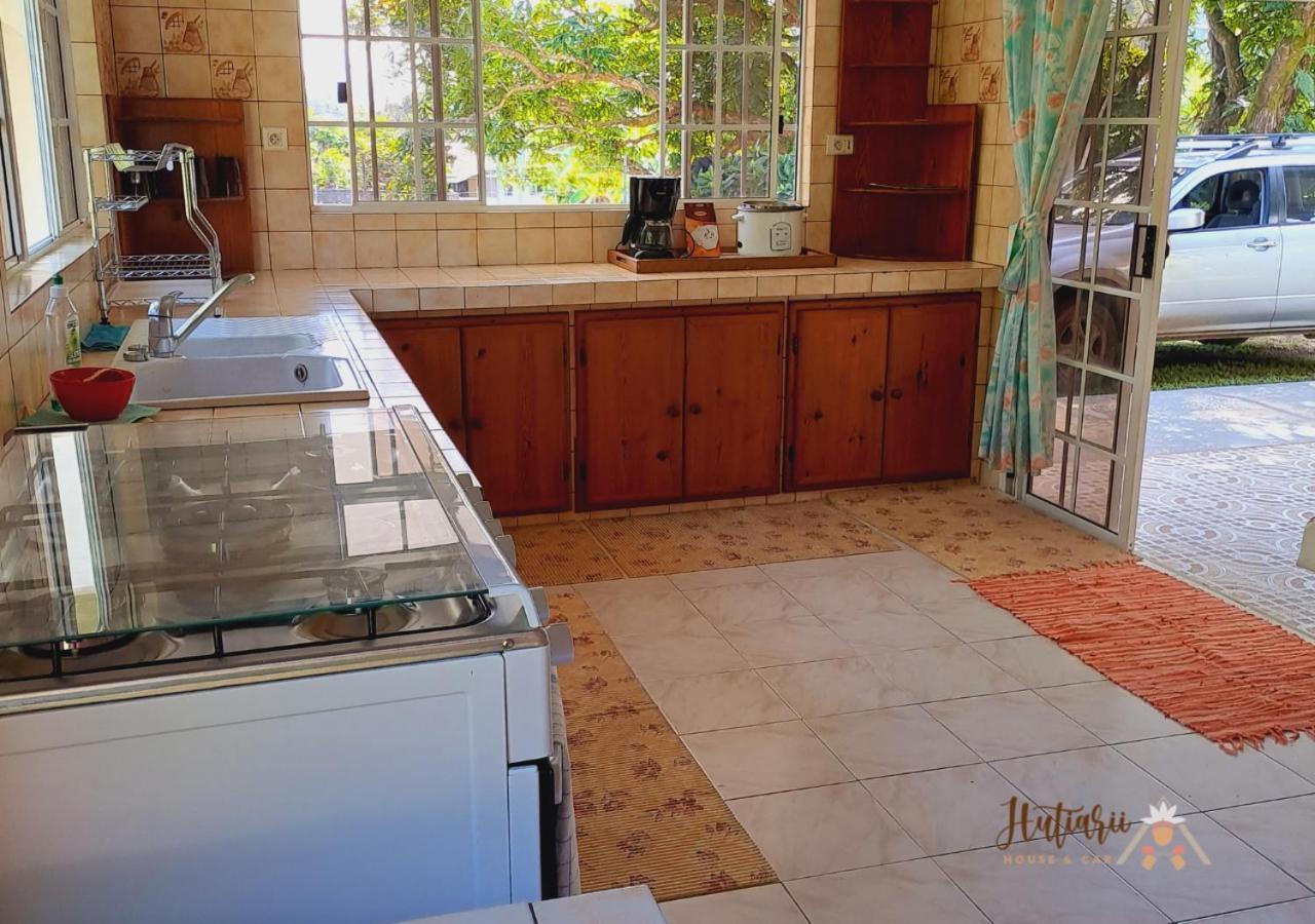 TevaitoaHutiarii House & Car & Excursions Raiatea别墅 外观 照片