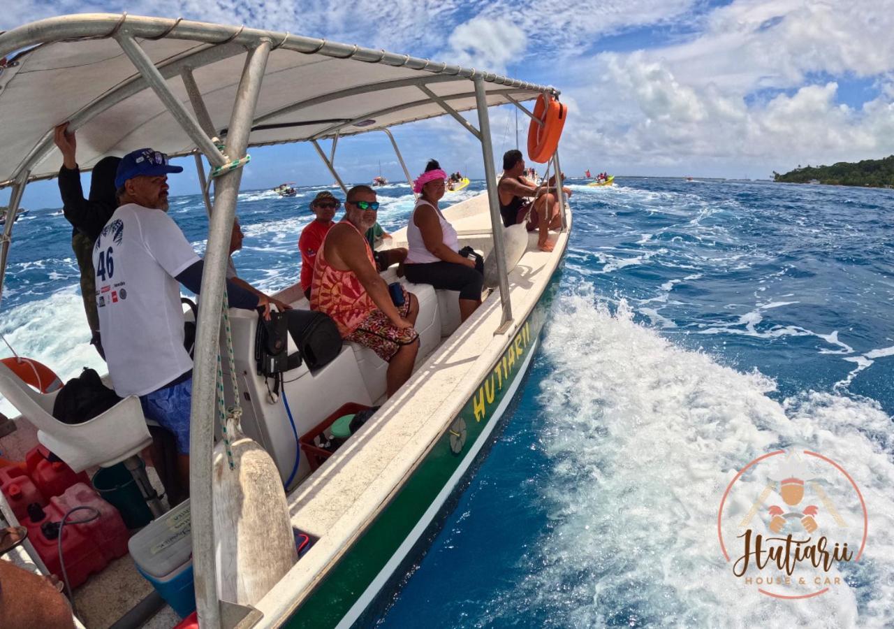 TevaitoaHutiarii House & Car & Excursions Raiatea别墅 外观 照片